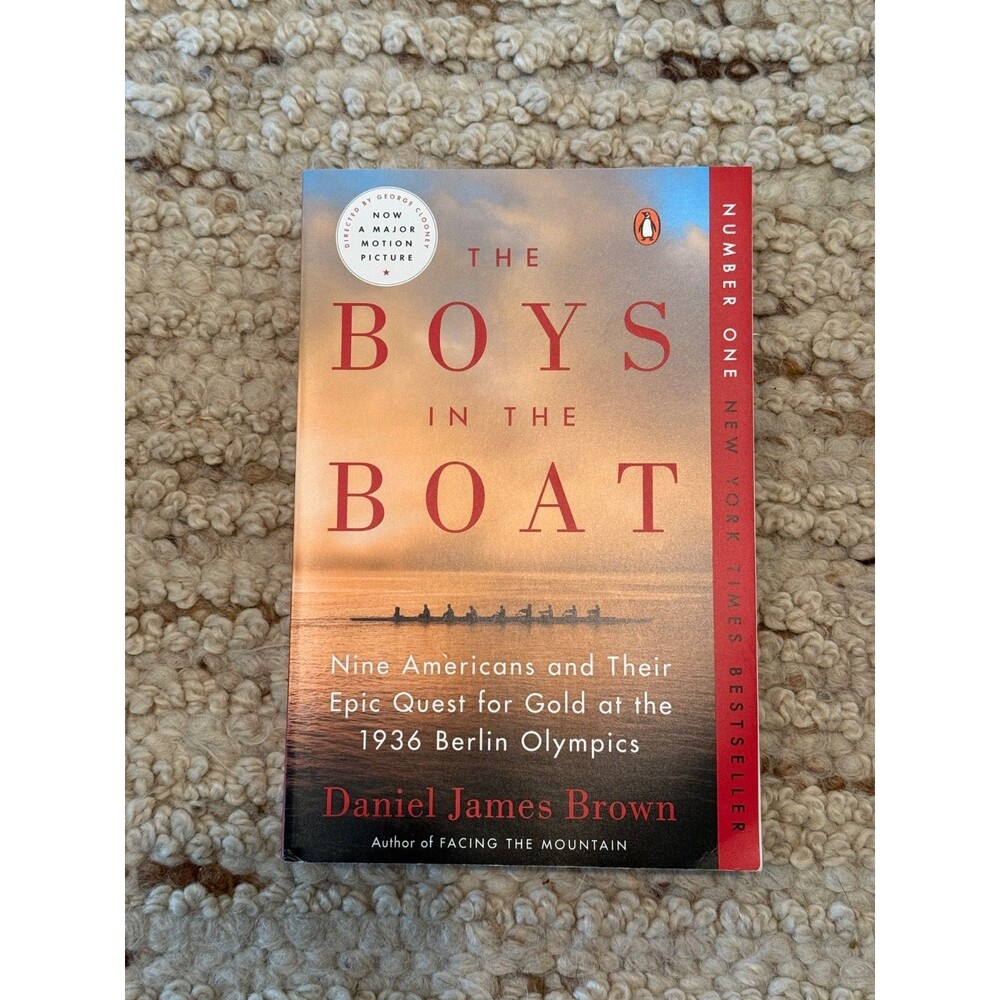The Boys in the Boat by Daniel James Brown Paperback Book 1936 Berlin Olympics